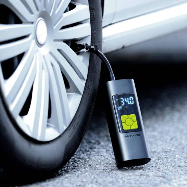 Cordless Electric Tire Inflator – Powerful & Portable