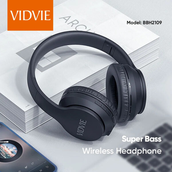 Vedvi Wireless Headset with Microphone – 70 Hours Battery Life + 1-Year Warranty