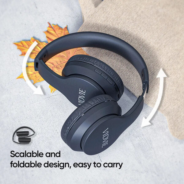 Vedvi Wireless Headset with Microphone – 70 Hours Battery Life + 1-Year Warranty