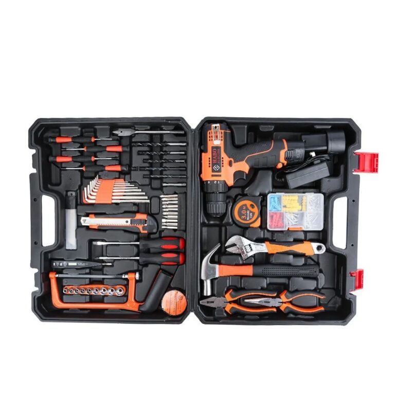 Complete Tool Kit – Drill Set with Multi-Purpose Hand Tools