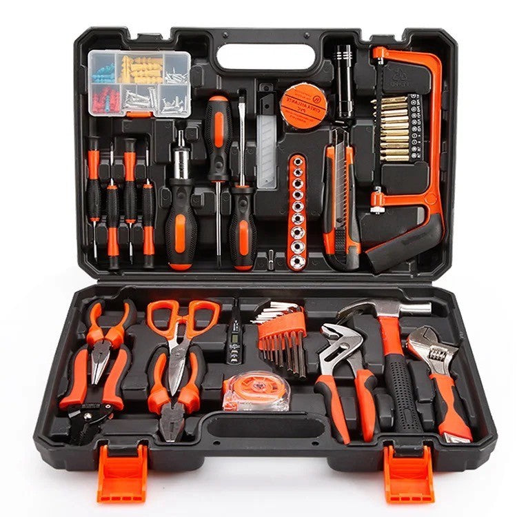Complete Tool Kit – Drill Set with Multi-Purpose Hand Tools
