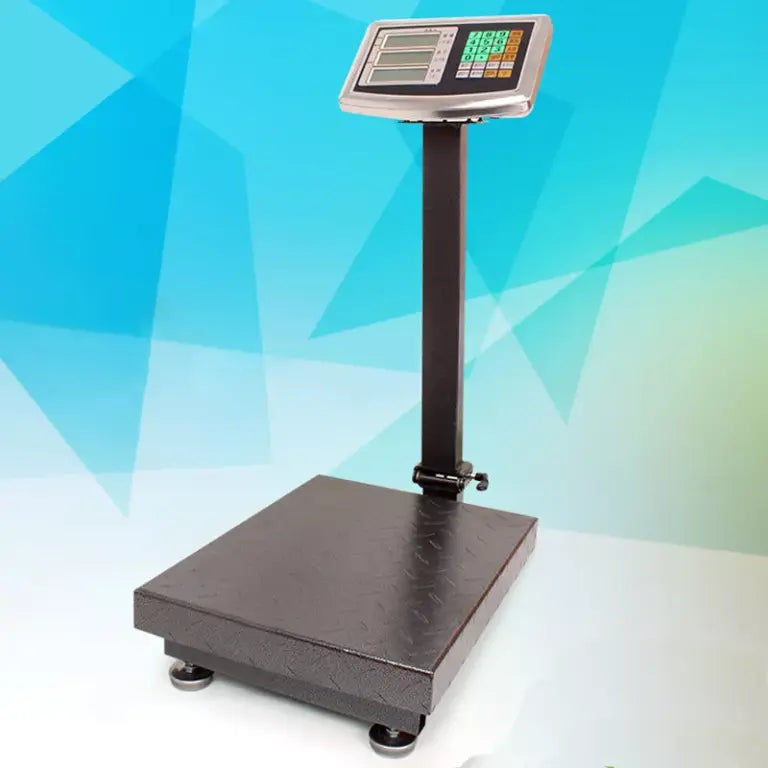 200kg Digital Electronic Floor Scale – Foldable with High-Definition LCD Display
