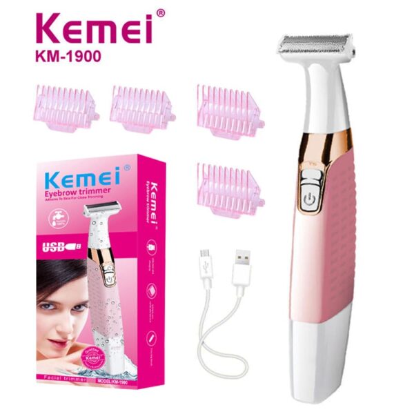 Kemei Women’s Electric Shaver – Gentle & Safe Hair Removal for Body and Sensitive Areas