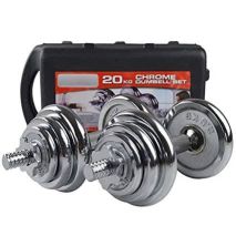 20 KG Adjustable Dumbbell Set – Professional Iron Weights for Home & Gym Training